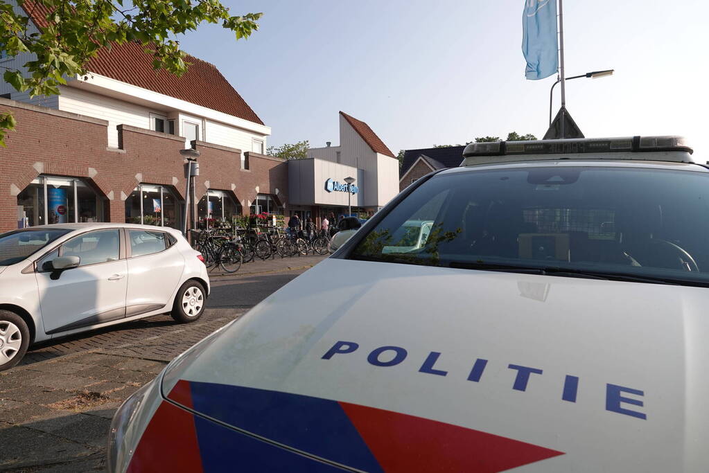 Overval op de Albert Heijn-supermarkt