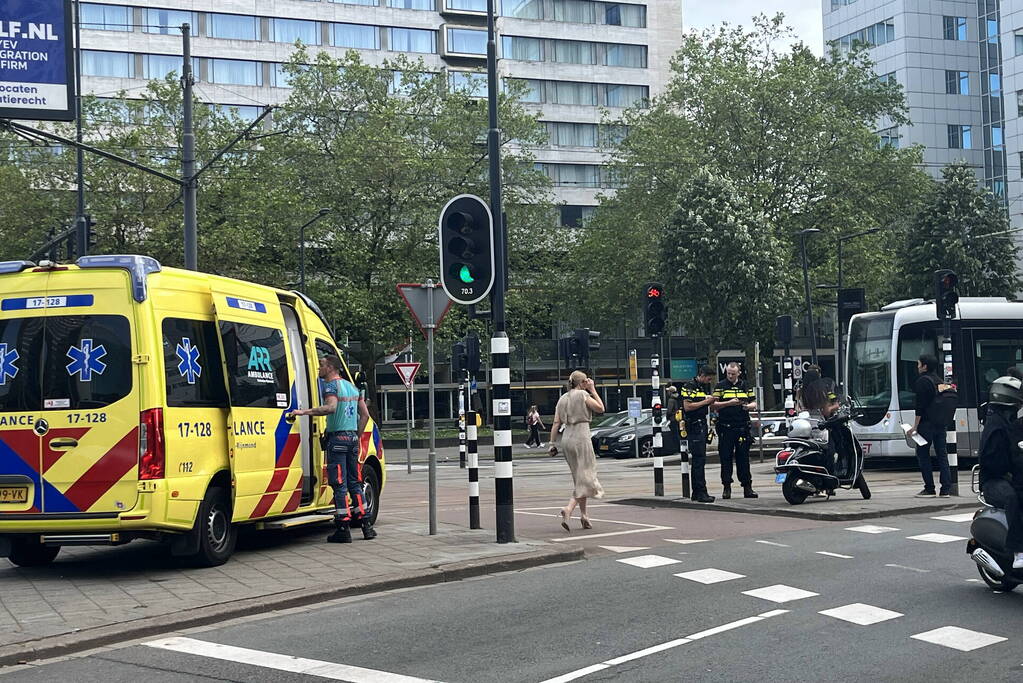 Scooterrijder aangereden door automobilist