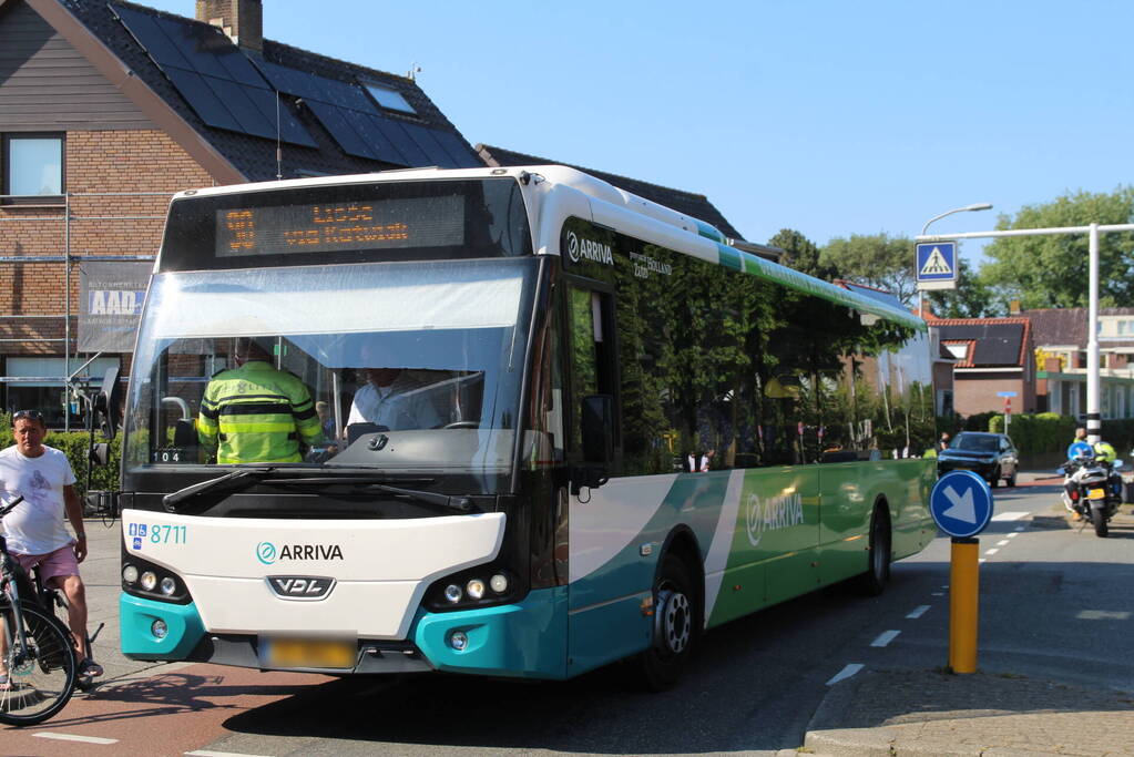 Kind geschept door lijnbus