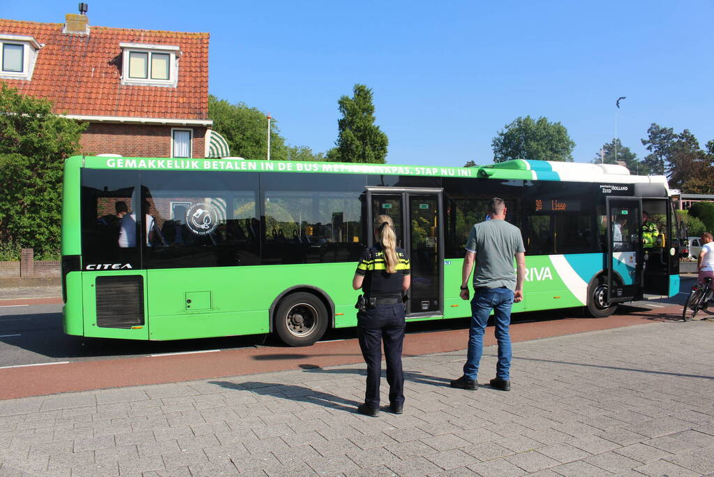 Kind geschept door lijnbus