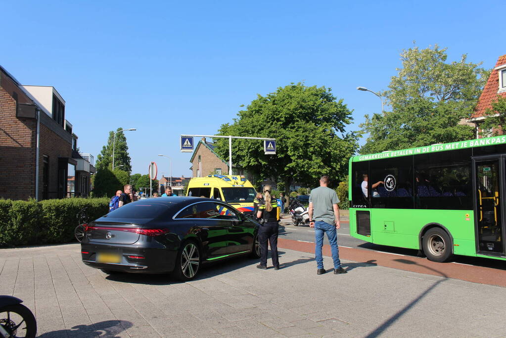Kind geschept door lijnbus