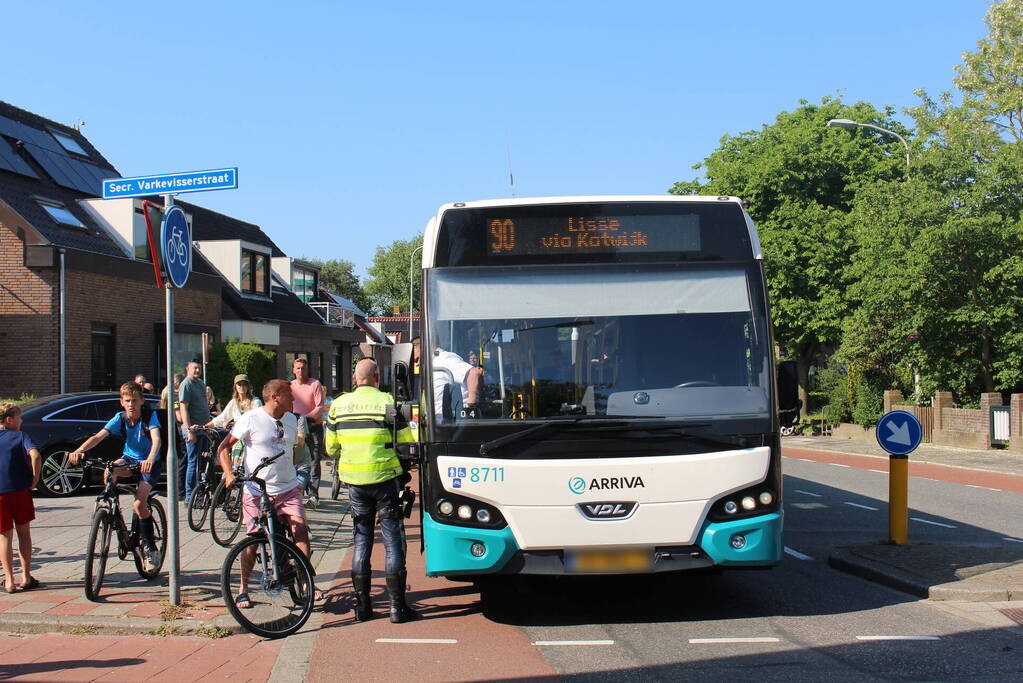 Kind geschept door lijnbus