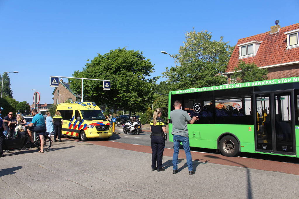Kind geschept door lijnbus