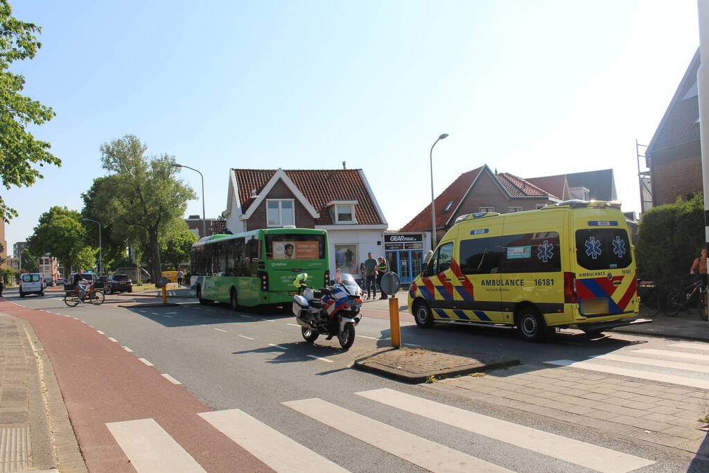 Kind geschept door lijnbus