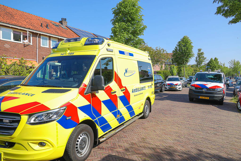 Gewonde bij brand in woning