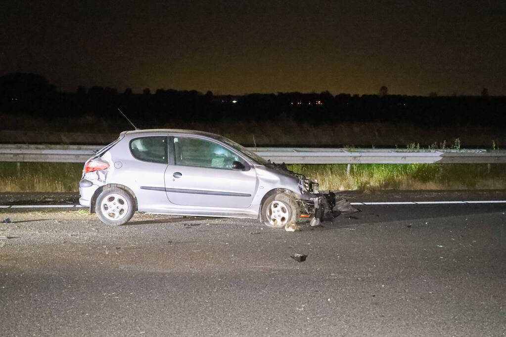 Meerdere voertuigen berokken bij aanrijding