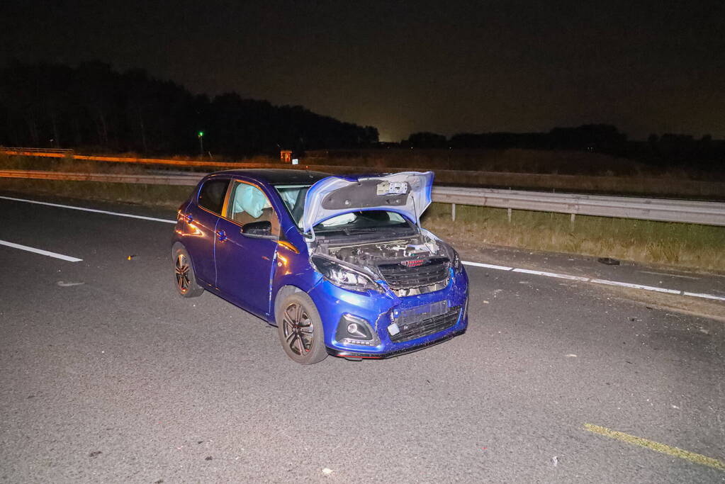Meerdere voertuigen berokken bij aanrijding