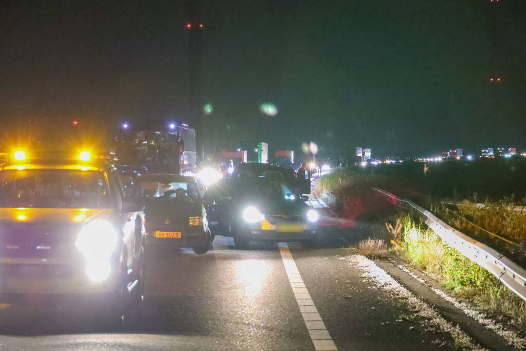 Meerdere voertuigen berokken bij aanrijding