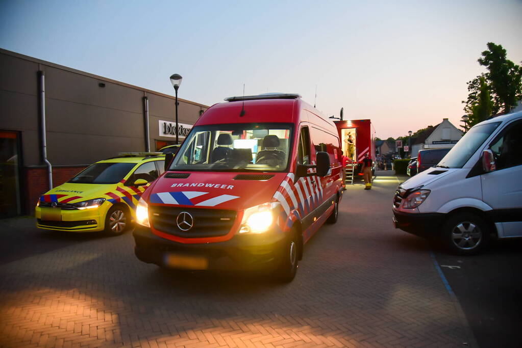 Gebied zonder stroom door defecte stroomkabel