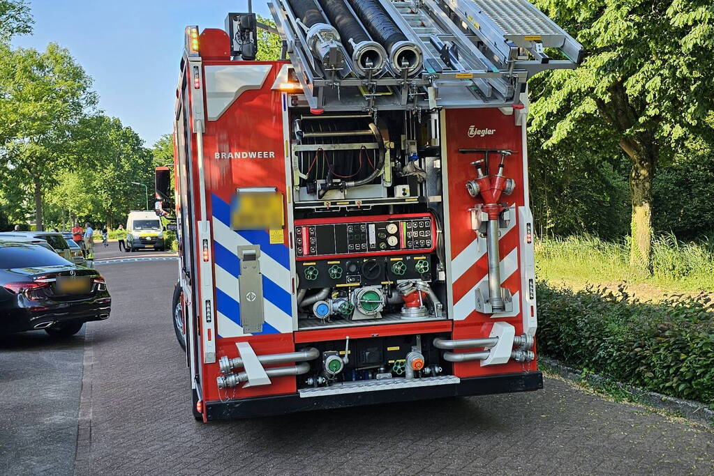 Brandweer bevrijdt vastzittende zwaluw