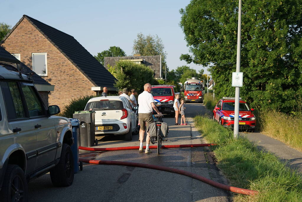 Meerdere branden in bosgebied