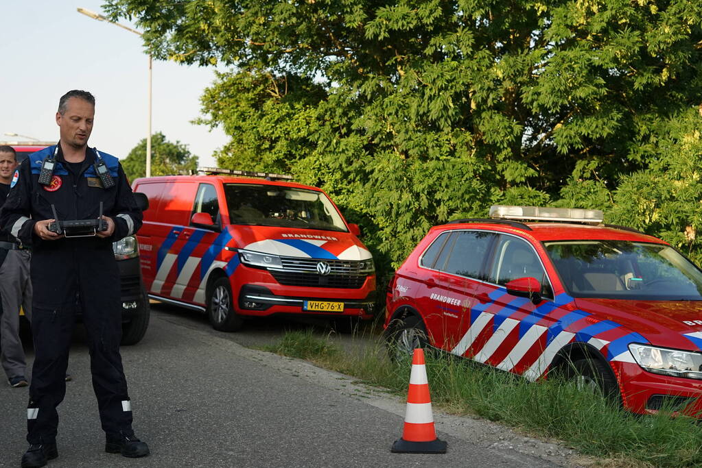 Meerdere branden in bosgebied