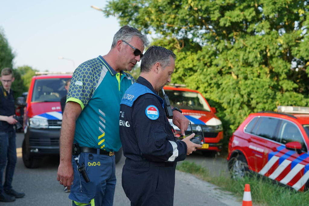 Meerdere branden in bosgebied