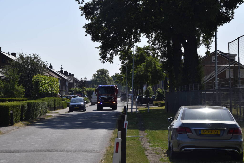 Uitslaande brand in kantine van voetbalvereniging
