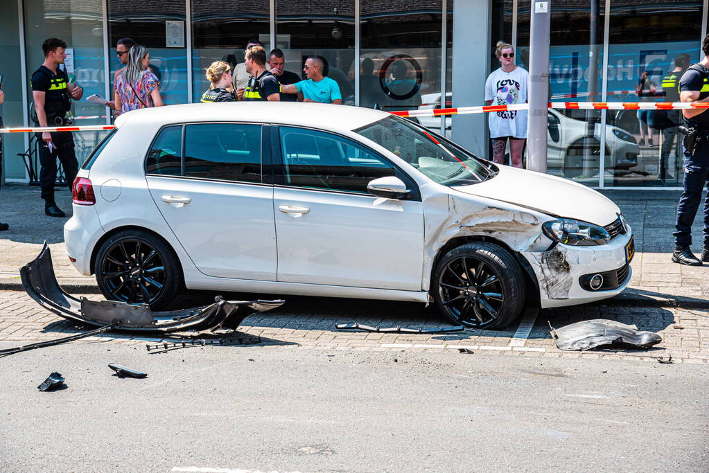 Agressieve alcomobilist aangehouden na aanrijding