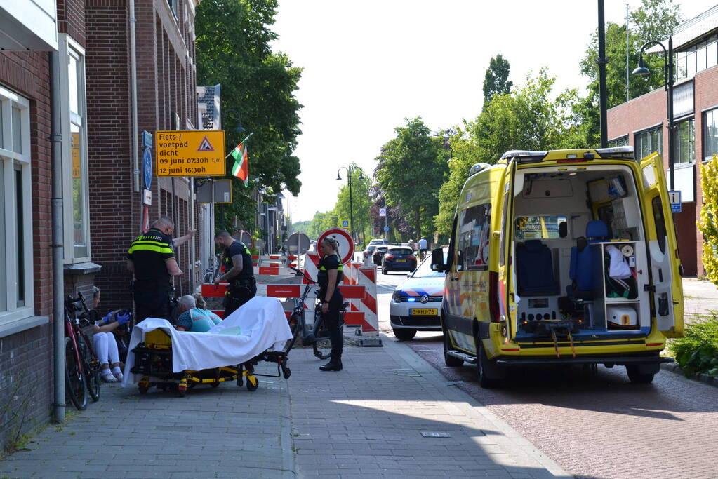 Wielrenner gewond na valpartij