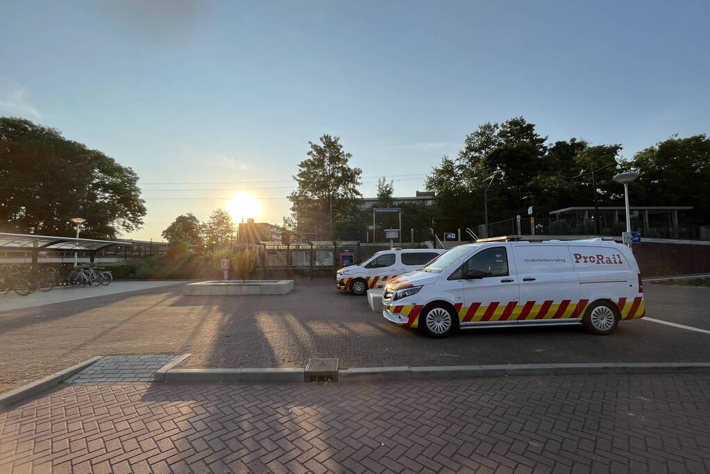 Treinverkeer stil wegens aanrijding