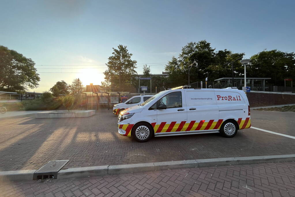 Treinverkeer stil wegens aanrijding