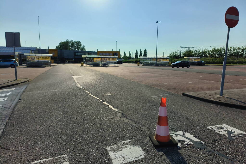 Meerdere bedrijfspanden zonder stroom