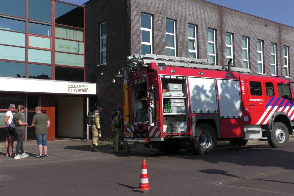 Brand in medisch centrum snel geblust