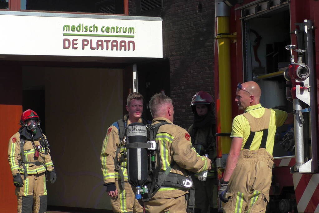 Brand in medisch centrum snel geblust