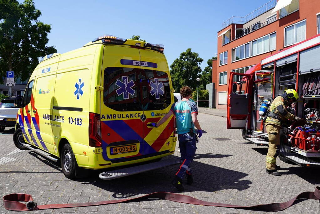 Ventilator In appartement veroorzaakt brand