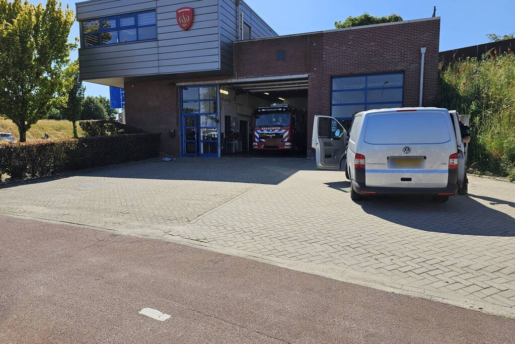 Forensische Opsporing doet onderzoek naar inbraak brandweerkazerne