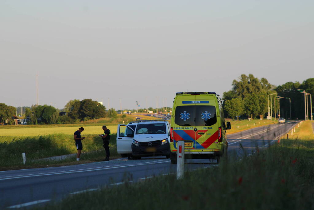Schade bij kop-staartbotsing