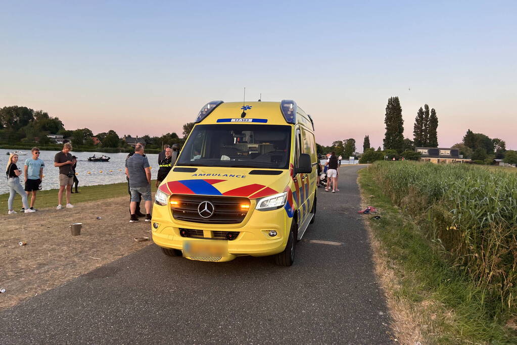 Persoon gewond na val met scooter