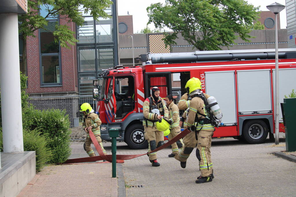Brand in schuur van zorginstelling