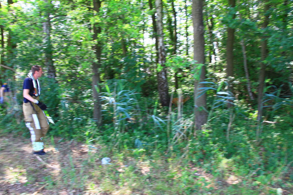 Ree bevrijdt uit waterweg