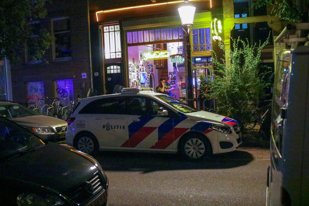 Overval op coffeeshop
