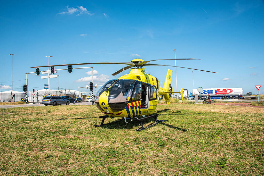 Fietser ernstig gewond bij botsing