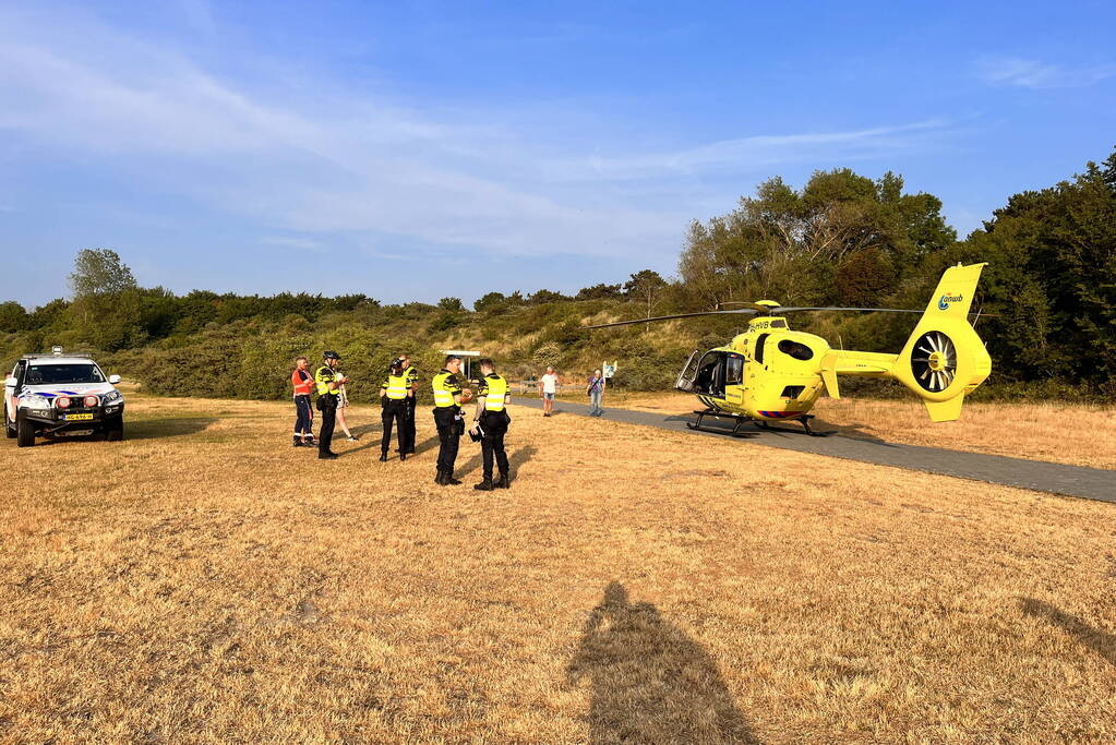 Fietser ernstig gewond bij botsing met paaltje