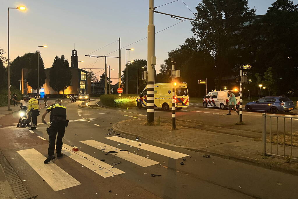 Forse schade aan auto's na botsing