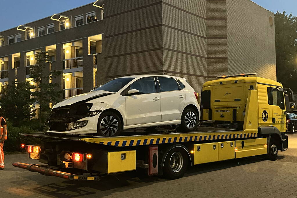 Forse schade aan auto's na botsing