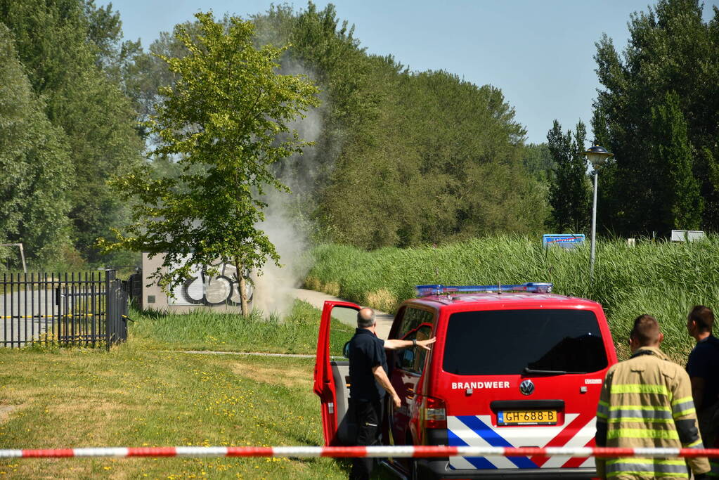 Veel rookontwikkeling door brand in elektrakast