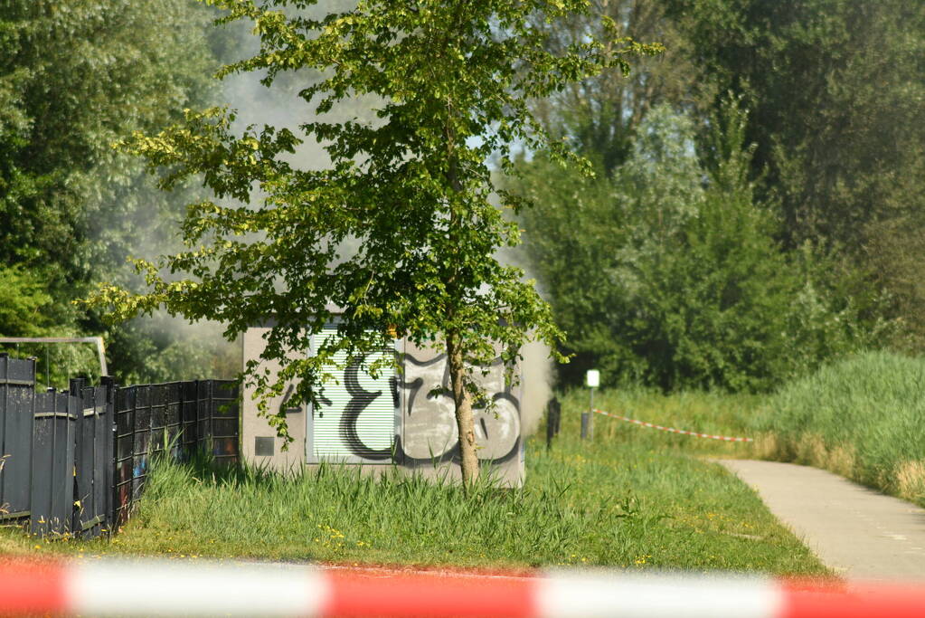 Veel rookontwikkeling door brand in elektrakast
