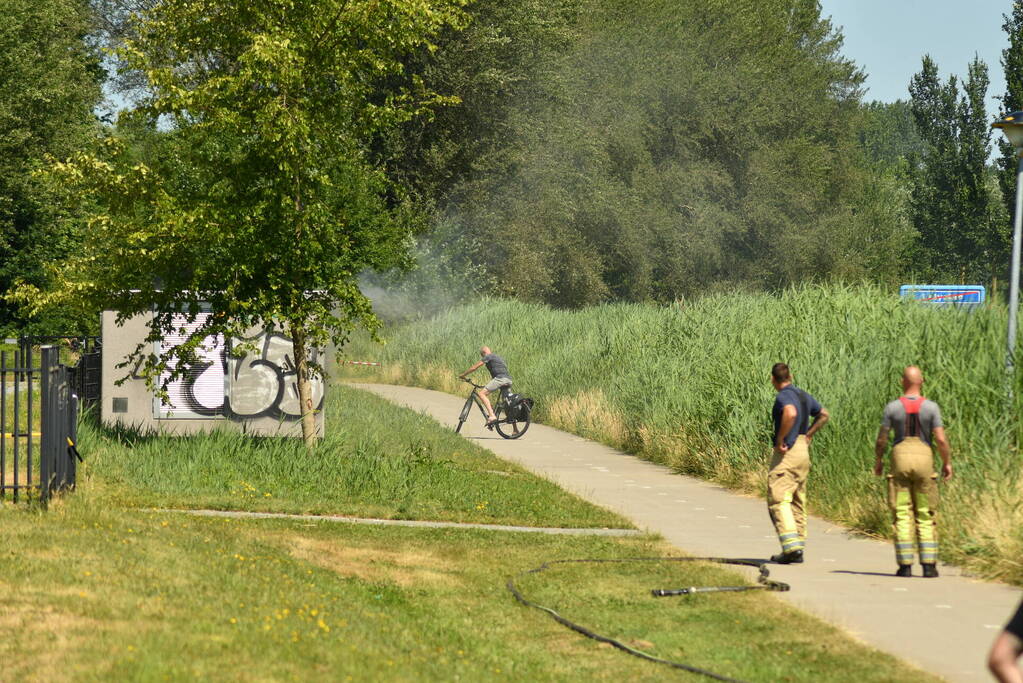 Veel rookontwikkeling door brand in elektrakast