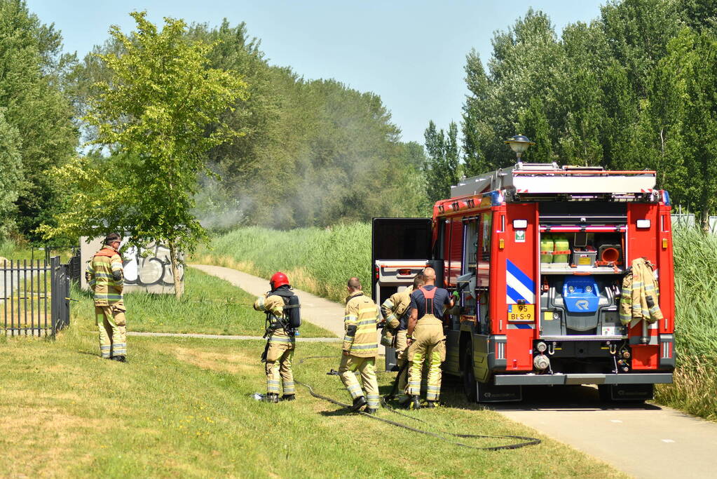 Veel rookontwikkeling door brand in elektrakast