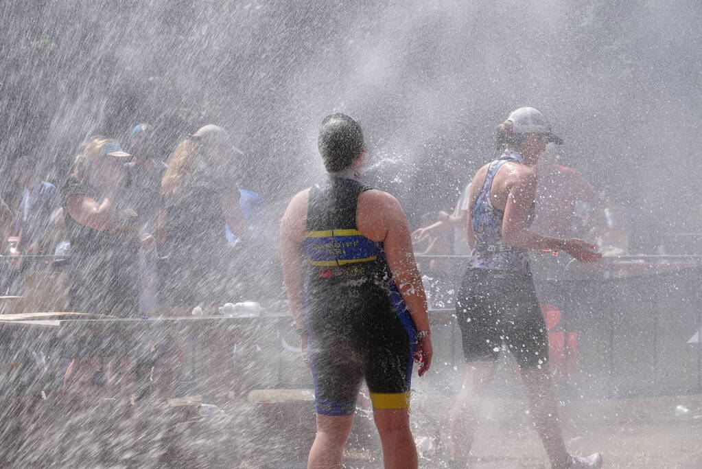 50 mensen onwel tijdens triatlon
