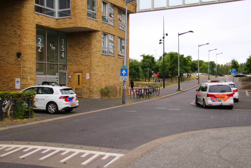 Aanhouding na conflict in woning