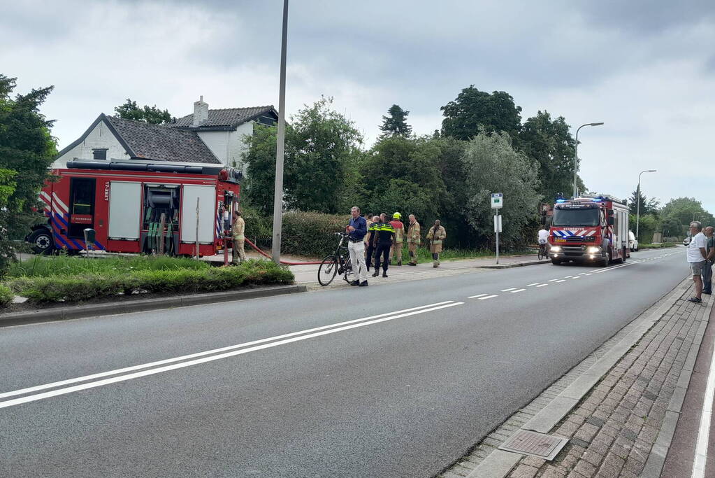 Brand is kas snel onder controle