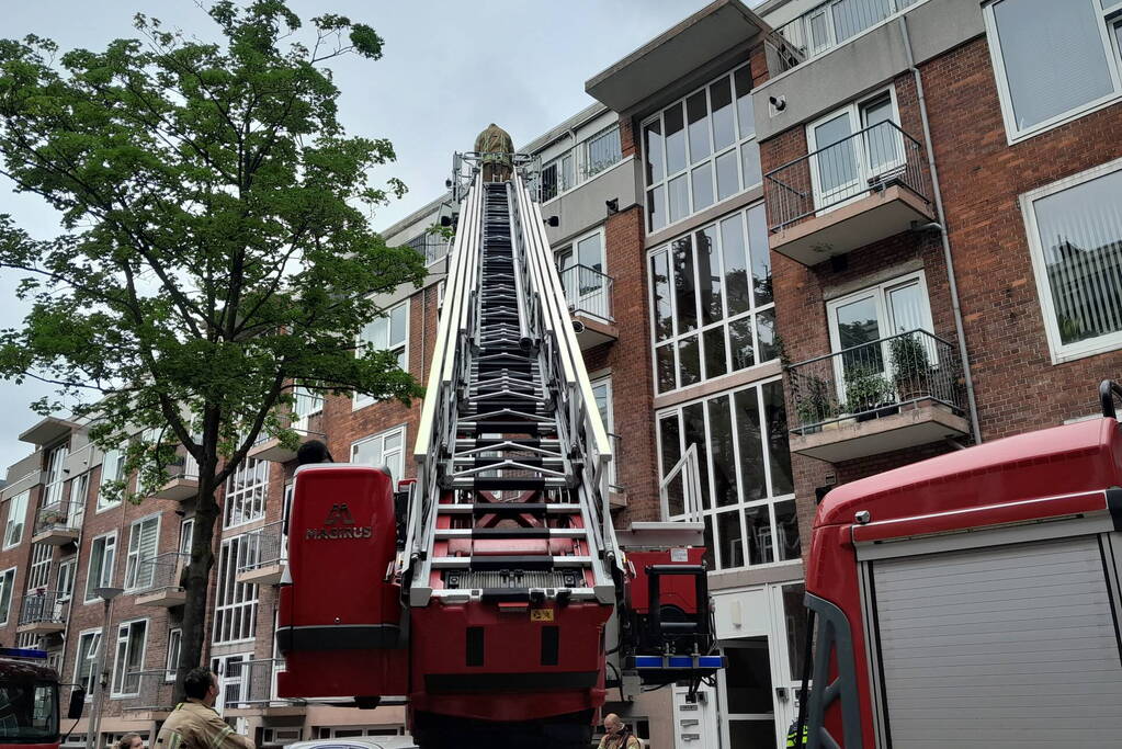 Pan op fornuis veroorzaakt rook in flatwoning