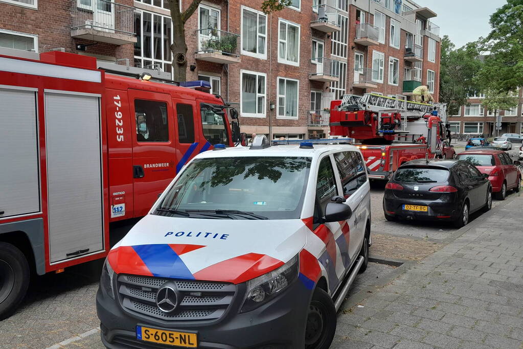Pan op fornuis veroorzaakt rook in flatwoning
