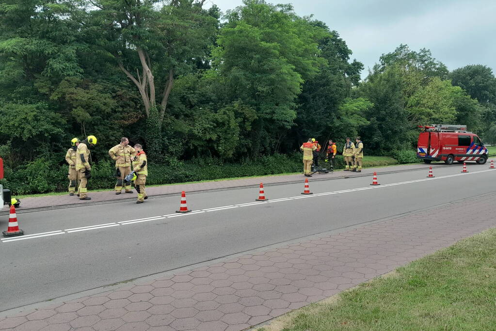 Zoekactie na vondst fiets aan waterkant