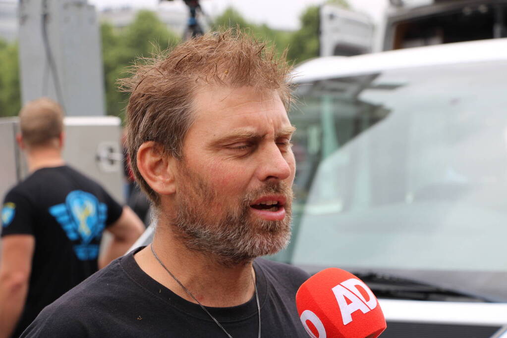 Politie massaal aanwezig bij boerenprotest