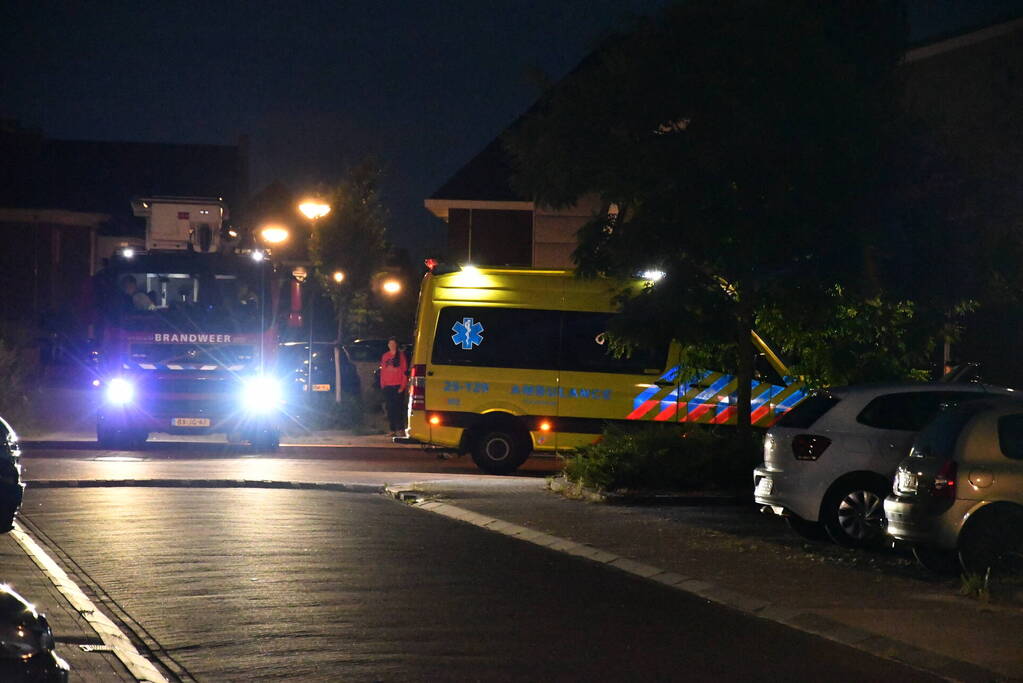 Zolderbrand woning snel onder controle