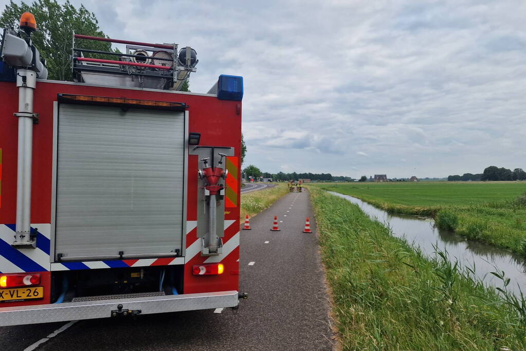 Wateroverlast door gesprongen waterleiding