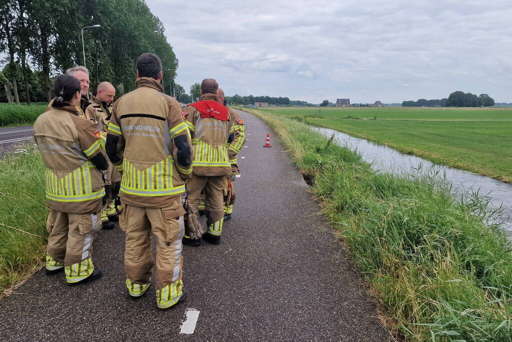 Wateroverlast door gesprongen waterleiding